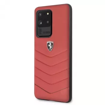 Ferrari Hardcase FEHQUHCS69RE for Samsung Galaxy S20 Ultra G988, Red Heritage