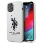 U.S. POLO ASSN. Silicone Collection iPhone 12/12 Pro 6.1 inch White Silicone Case