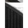Veloflex Vertical File 4446280 DIN A4 up to 56cm 23 Compartments PP Black