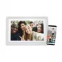 Braun DigiFrame 1020 WiFi 10.1 inch Digital Photo Frame White Acrylic