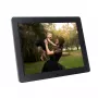 Braun DigiFrame 1594 15-Inch Digital Photo Frame, 16 GB Storage, HDMI Input, Black