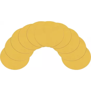 HAZET 9033-5-05/10 Replacement Sanding Pads, Grit 400, 76.2 mm, 10 Pieces