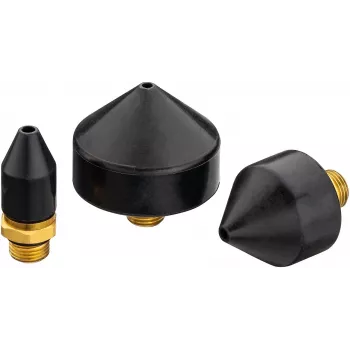 HAZET 9040-42/3 Nozzle Set for Air Blow Gun, 3 Pieces