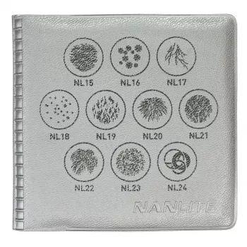 Nanlite Gobo Set 2 - 10 Stainless Steel Gobos for Forza 60 Series