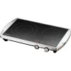 Rommelsbacher CERAN CT 3400/E Double Hotplate, Stainless Steel/Black, 3400W
