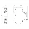 Siemens 5SV6016-6KK16 AFDD/MCB Combination Device B16 2-Pole 230V 1TE