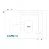 Siemens 5SV6016-6KK16 AFDD/MCB Combination Device B16 2-Pole 230V 1TE
