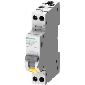 Siemens 5SV6016-7KK16 Arc Fault Detection Device (AFDD) with MCB C16 2-Pole 230V 1TE