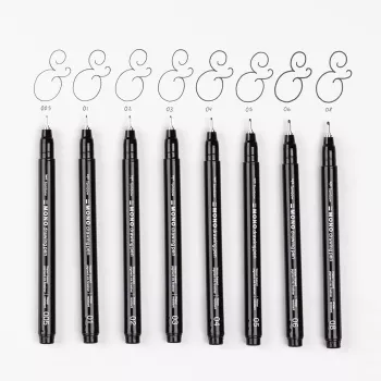 Tombow MONO Drawing Pen Fineliner 0.35 mm Black