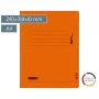 BRUNNEN FACT!plus Spiral Folder A4 Orange Cardboard