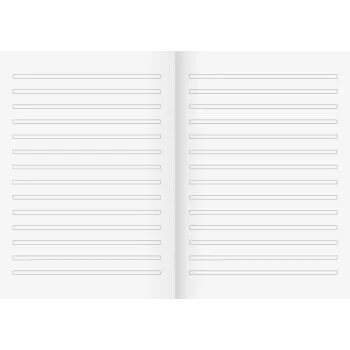 BRUNNEN Recycling School Notebook Lineatur 3 Lined Without Margin, 3rd Grade