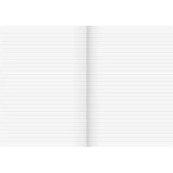 BRUNNEN Vivendi School Notebook Lineatur 21, Ruled Without Margin, A4, 16 Sheets