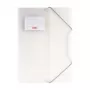 BRUNNEN FACT!pp Document Folder DIN A4 White-Transparent