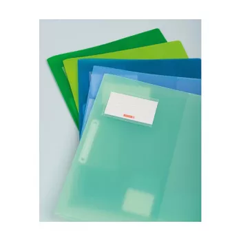 BRUNNEN FACT! Report File A4 Polypropylene Light Blue