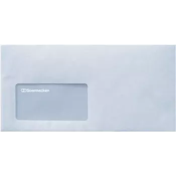 Soennecken 2929 envelope DL, with window, 75 g/m², self-adhesive, white, 1000 pcs