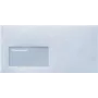 DL Window Envelope, Self-Adhesive, White, 25-Pack