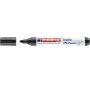EDDING 4500 Textile Marker Black Round Nib 2-3 mm Permanent Opaque Water-Based Pigment Ink 1 Piece