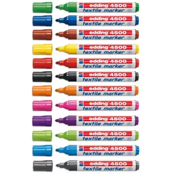 EDDING 4500 Textile Marker Blue 2-3 mm