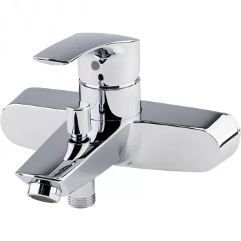 Grohe Eurosmart Single-Lever Bath/Shower Mixer, 1/2 inch Chrome