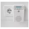 Soundmaster DAB60WE Socket Radio DAB+, FM, Bluetooth, USB Hands-free Function, Splash-proof, White