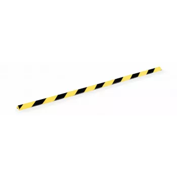 Durable C19 Power Cable - Black/Yellow - Flat - 1m - IEC C19 to C20