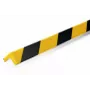 Durable C19 Power Cable - Black/Yellow - Flat - 1m - IEC C19 to C20
