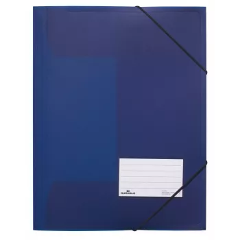 Durable Elastic Corner Folder (Eckspanner) DIN A4, Dark Blue