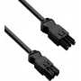 HELOS GST18i3 Power Extension Cable 2.0m Black Male to Female