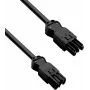 HELOS GST18 Compatible Device Extension Cable Male to Female Black 7.5m