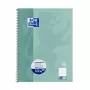 Oxford Office Signature A4 Hardcover Notebook - Squared - 80 Sheets - Blue/Green Monochromatic