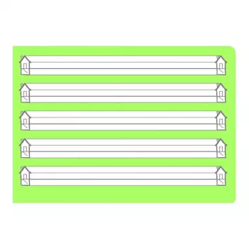 Oxford 100050100 Notebook A5 90 g/m2 Green