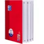 Oxford School A4+ College Notebook Wire-bound Squared 80 Sheets 160 Pages 90 g/m² Optik Paper Micro-perforated 4-hole Punched