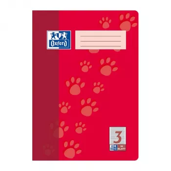Oxford 100050402 Notebook A4 90 g/m2 Red