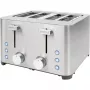 PROFI COOK 4-Slice Toaster PC-TA 1252, Stainless Steel Housing, 2 Removable Crumb Trays, Extra Wide Slots, 1600 W