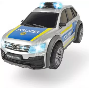 Dickie VW Tiguan R-Line Police Car 1:18 Scale Toy Car Multi-Color