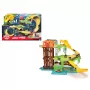 Dickie Jungle Garage 203338004 - 3-Level Playset with Sound & Light, Die-Cast Vehicle Included