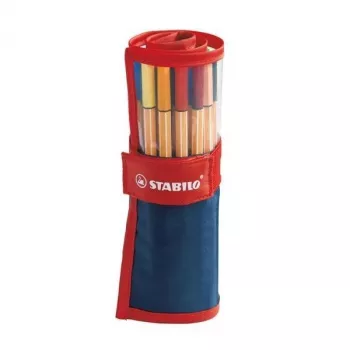 STABILO Point 88 Fineliner 0.4 mm - 20 Assorted Colors