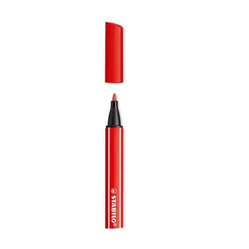STABILO pointMAX Fineliner Pen - Red - 0.8 mm - Medium - Water-based Ink - Nylon Felt Tip
