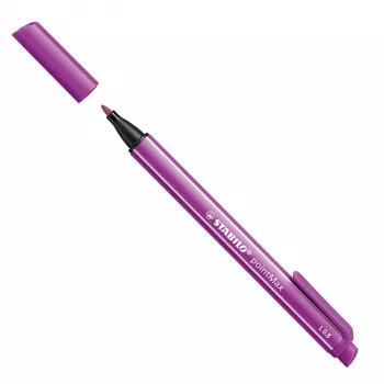 STABILO pointMax Felt-Tip Pen - Purple - Medium 0.8 mm - Round - Water-Based Ink - Nylon Felt Tip
