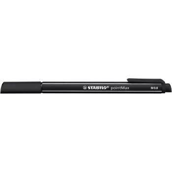 STABILO pointMax Fineliner Pen Set - 0.8 mm - 12 Assorted Colours
