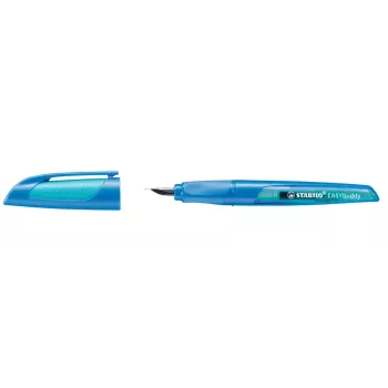 STABILO EASYbuddy Fountain Pen - Blue - Cartridge System - Ambidextrous - 1 Piece