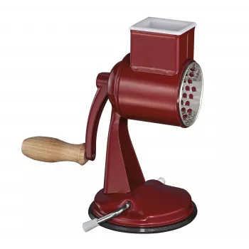 Zassenhaus Classic Drum Grater, Red (072198)