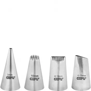 GEFU TREPPO 2.0 Vegetable Dicer & Stick Cutter 13761, Black/Silver