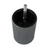 Peugeot Line Salt Mill 12 cm Graphite Natural Wood/Aluminium