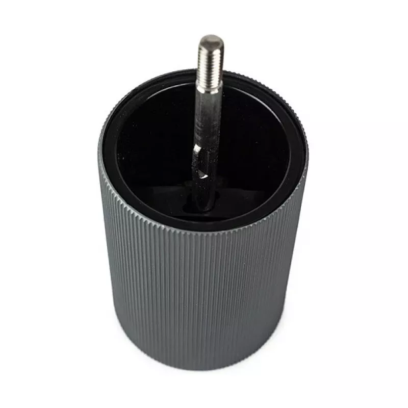 Peugeot Line Salt Mill 12 cm Graphite Natural Wood/Aluminium