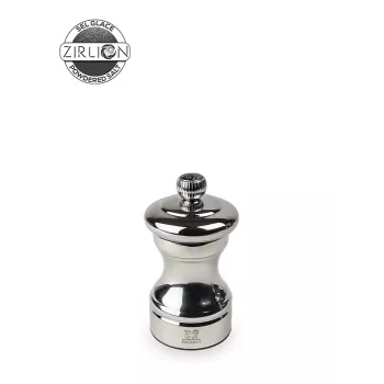 Peugeot Bistro Chef Shiny Salt Mill 10 cm Glossy Chrome (44244S)