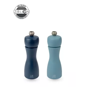 Peugeot Tahiti Salt & Pepper Mill Set of 2 15cm Night & Azur