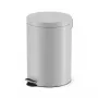 Hailo Selekta M Built-in Waste Bin, Grey Silk Matt, 19 L, Base-mounted