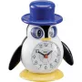 MEBUS 26514 Kids Alarm Clock Penguin Colour Assorted