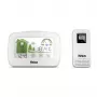 MEBUS 40903 Wireless Weather Station with Outdoor Sensor, LCD Display, DCF Radio Clock, Weather Forecast, Moon Phase, Black